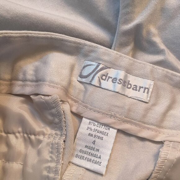 Dress Barn Capri Pants Size 4 - Picture 5 of 5